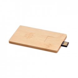 16GB USB: bambusowa obudowa pamięć odzież reklamowa z nadrukiem logo, haft sekundo.pl