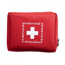 Zestaw pierwszej pomocy. odzież reklamowa z nadrukiem logo, haft sekundo.pl evesti.pl