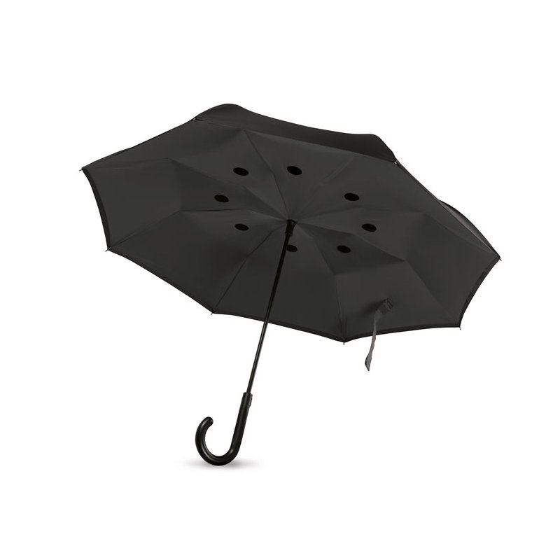 Dwostronny parasol odzież reklamowa z nadrukiem logo, haft sekundo.pl evesti.pl