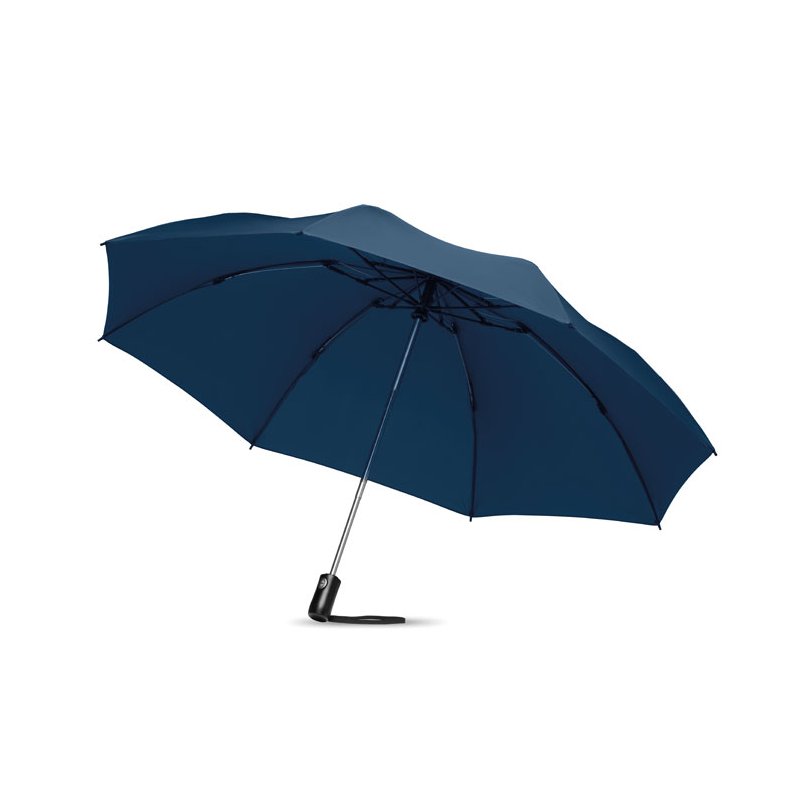 Składany odwrócony parasol odzież reklamowa z nadrukiem logo, haft sekundo.pl evesti.pl