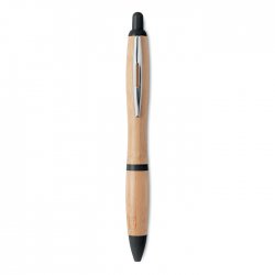 Długopis z bambusa odzież reklamowa z nadrukiem logo, haft sekundo.pl evesti.pl