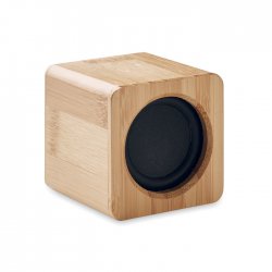 Głośnik bezprzewodowy, bambus wood reklamowy z nadrukiem logo, Sekundo.pl