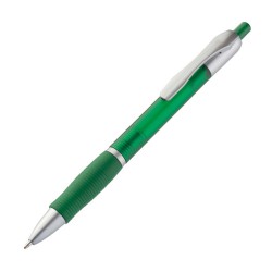 Długopis plastikowy czerwony, czarny, niebieski, zielony reklamowy z nadrukiem logo