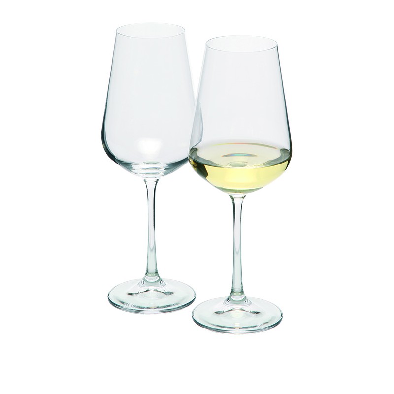 Zestaw 2 kieliszków do białego wina MORETON 2, 250 ml odzież reklamowa z nadrukiem logo