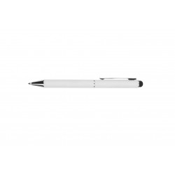 Długopis metalowy touch pen, soft touch CLAUDIE Pierre Cardin biały, czarny reklamowy z