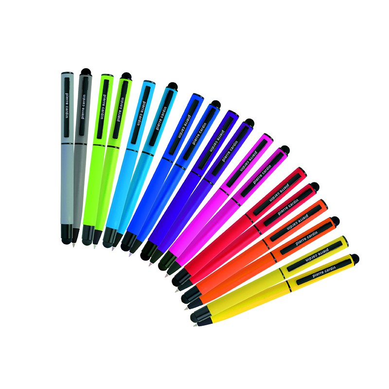 Zestaw piśmienny touch pen, soft touch CELEBRATION Pierre Cardin odzież reklamowa z