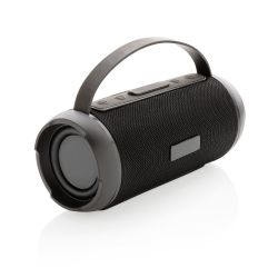 Wodoodporny głośnik bezprzewodowy 6W Soundboom czarny reklamowy z nadrukiem logo