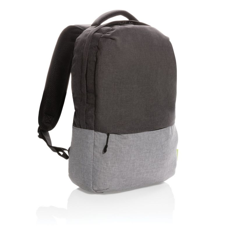 Plecak na laptopa 15,6" Duo Color, ochrona RFID odzież reklamowa z nadrukiem logo, haft