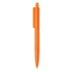 Długopis X3 pomarańczowy reklamowy z nadrukiem logo, Sekundo.pl