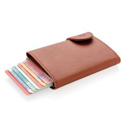 Etui na karty kredytowe i portfel C-Secure, ochrona RFID szary, szary reklamowy z
