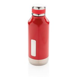 Próżniowa butelka sportowa 500 ml czerwony reklamowy z nadrukiem logo, Sekundo.pl