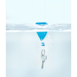 Pływający brelok do kluczy "żaglówka" odzież reklamowa z nadrukiem logo, haft sekundo.pl