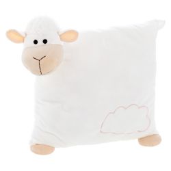 Pluszowa poduszka, owca | Sophie odzież reklamowa z nadrukiem logo, haft sekundo.pl