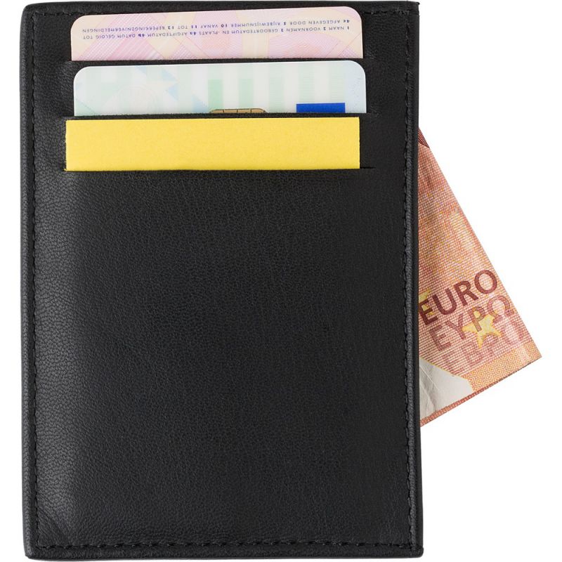 Etui na karty kredytowe, ochrona RFID odzież reklamowa z nadrukiem logo, haft sekundo.pl