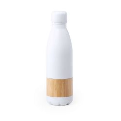Butelka sportowa 790 ml biały reklamowy z nadrukiem logo, Sekundo.pl