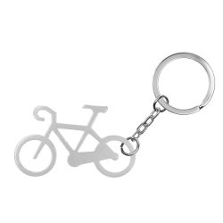 Brelok do kluczy "rower" odzież reklamowa z nadrukiem logo, haft sekundo.pl evesti.pl