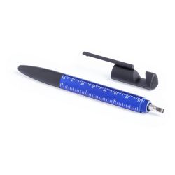 Długopis wielofunkcyjny, czyścik do ekranu, linijka, stojak na telefon, touch pen