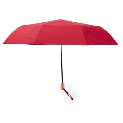 Wiatroodporny parasol manualny rPET, składany odzież reklamowa z nadrukiem logo, haft