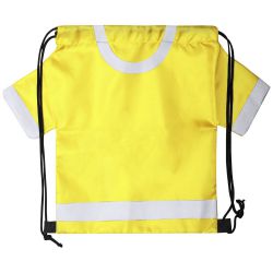 Worek ze sznurkiem "koszulka kibica", rozmiar dziecięcy odzież reklamowa z nadrukiem