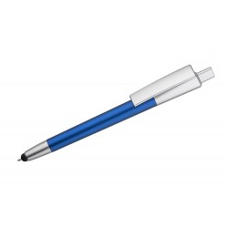 Długopis touch ANGI czerwony, czarny, niebieski, srebrny reklamowy z nadrukiem logo