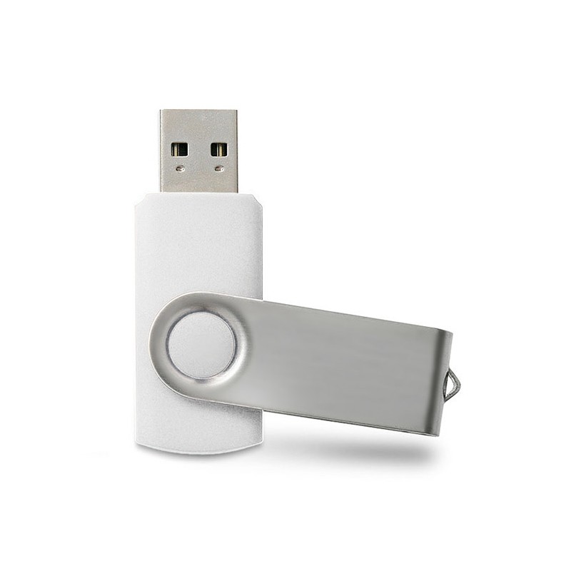 Pamięć USB TWISTER 16 GB odzież reklamowa z nadrukiem logo, haft sekundo.pl evesti.pl