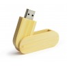Pamięć USB bambusowa STALK 8 GB odzież reklamowa z nadrukiem logo, haft sekundo.pl