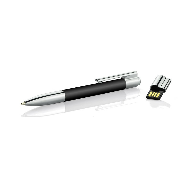 Długopis z pamięcią USB BRAINY 8 GB odzież reklamowa z nadrukiem logo, haft sekundo.pl