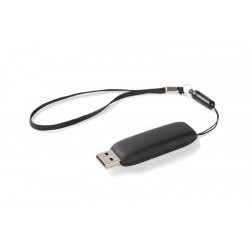 Pamięć USB MILANO 16 GB czarny reklamowy z nadrukiem logo, Sekundo.pl