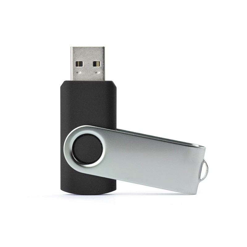 Pamięć USB TWISTER 4 GB odzież reklamowa z nadrukiem logo, haft sekundo.pl evesti.pl