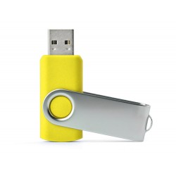 Pamięć USB TWISTER 16 GB odzież reklamowa z nadrukiem logo, haft sekundo.pl evesti.pl