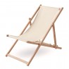 Drewniane krzesło plażowe odzież reklamowa z nadrukiem logo, haft sekundo.pl evesti.pl