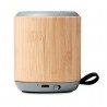 Bezprzewodowy głośnik bambusowy 5.0 wood reklamowy z nadrukiem logo, Sekundo.pl