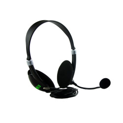 Zestaw słuchawkowy: słuchawki nauszne z mikrofonem odzież reklamowa z nadrukiem logo