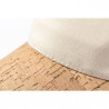 Czapka z daszkiem z bawełny organicznej odzież reklamowa z nadrukiem logo, haft