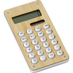 Kalkulator, gra labirynt z kulką, panel słoneczny brązowy reklamowy z nadrukiem logo