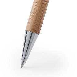 Bambusowy długopis odzież reklamowa z nadrukiem logo, haft sekundo.pl evesti.pl
