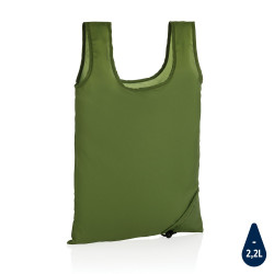Składana torba na zakupy Impact AWARE™ zielony reklamowy z nadrukiem logo, Sekundo.pl