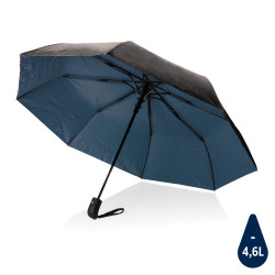Mały parasol 21" Impact AWARE rPET niebieski reklamowy z nadrukiem logo, Sekundo.pl