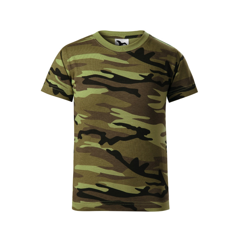 Malfini koszulka dziecięca Camouflage 149 odzież reklamowa z nadrukiem logo, haft