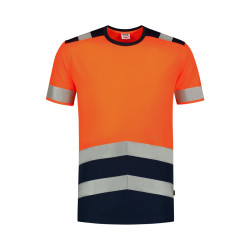 Malfini koszulka unisex T-Shirt High Vis Bicolor T01 odzież reklamowa z nadrukiem logo