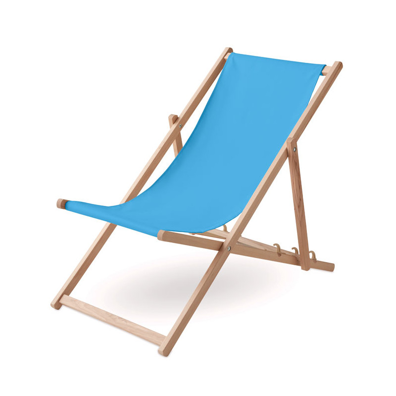 Leżak plażowy drewniane krzesło plażowe odzież reklamowa z nadrukiem logo, haft